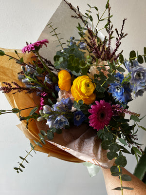 Gathered Bouquet Wrapped