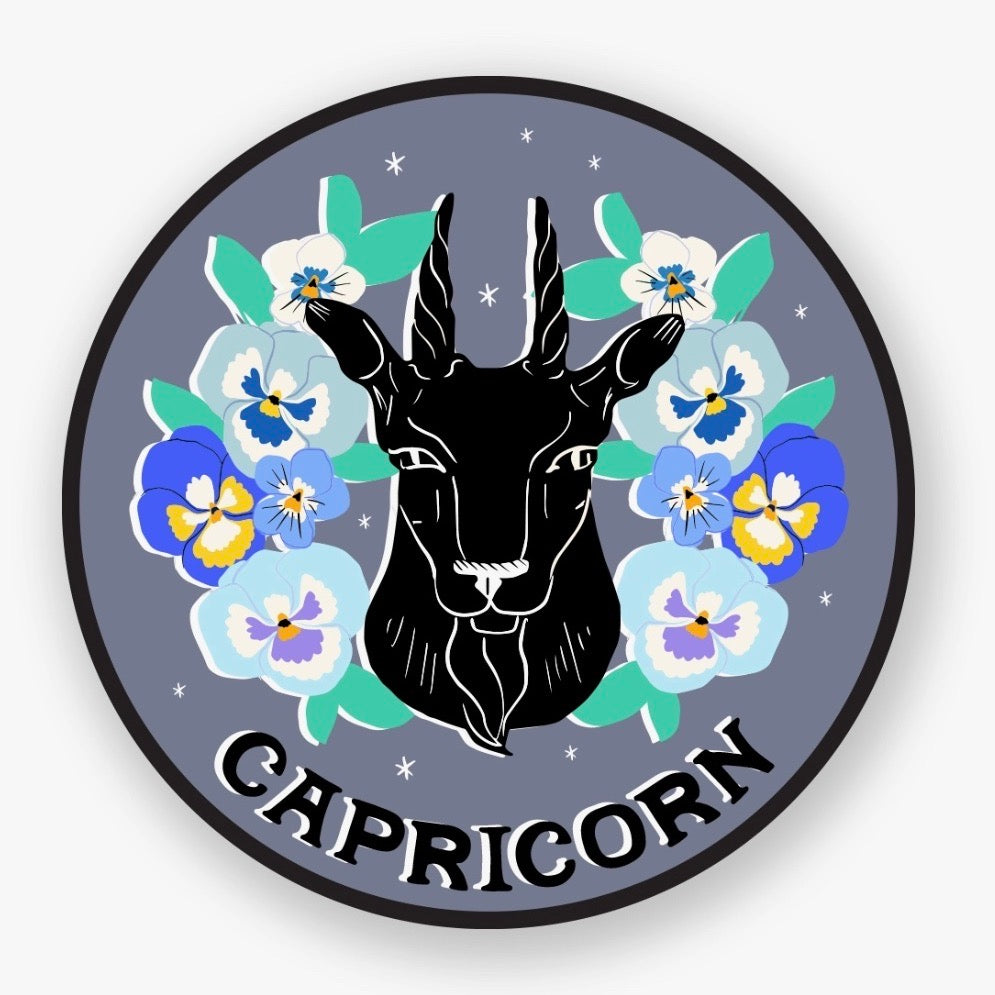 Capricorn Zodiac Sticker