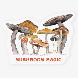 Mushroom Magic Sticker