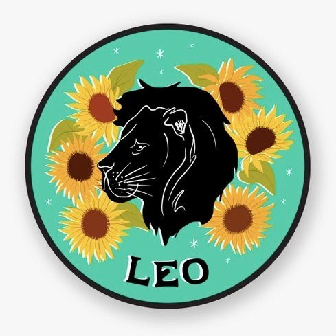 Leo Zodiac Sticker