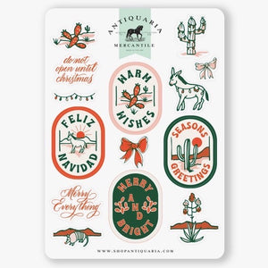 Cactus Warm Wishes Sticker Sheet