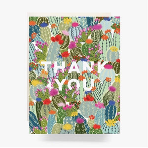 
                
                    Load image into Gallery viewer, Cactus Explosion Thank You Greeting Card
                
            