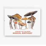 Mushroom Birthday Card