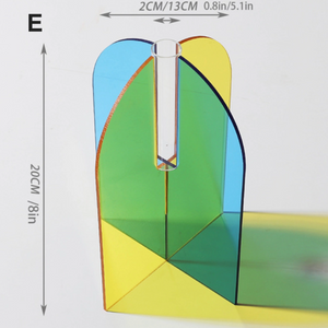 Colorful Acrylic Flower Vase