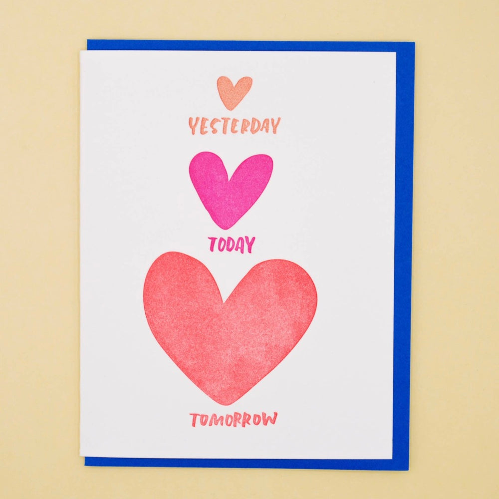 Yesterday Today Tomorrow Card