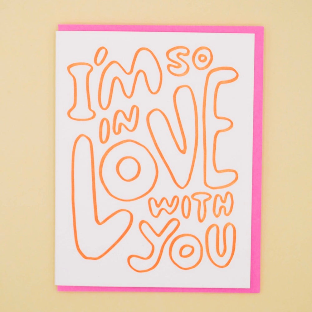 So In Love With You Card