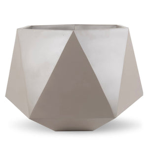 Gray Diamond Planter
