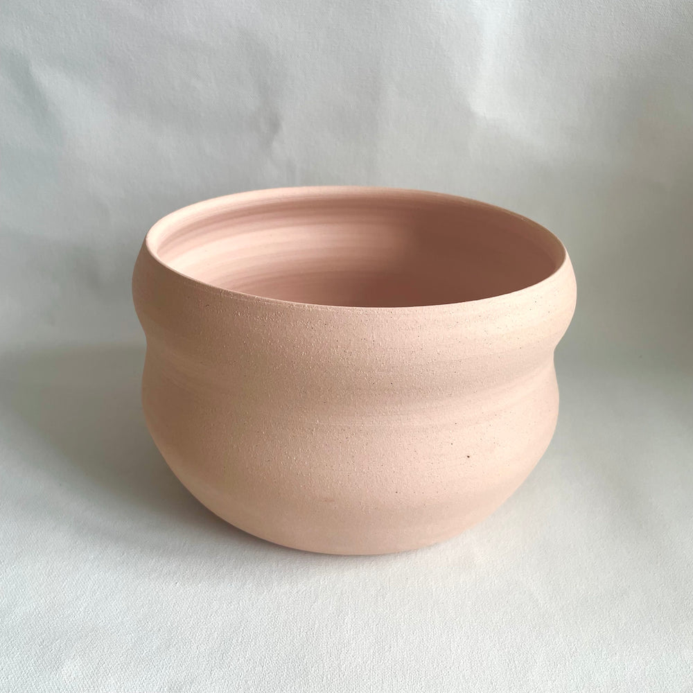 Katie Troisi Pottery Raw Venus Planter in Speckled Tan