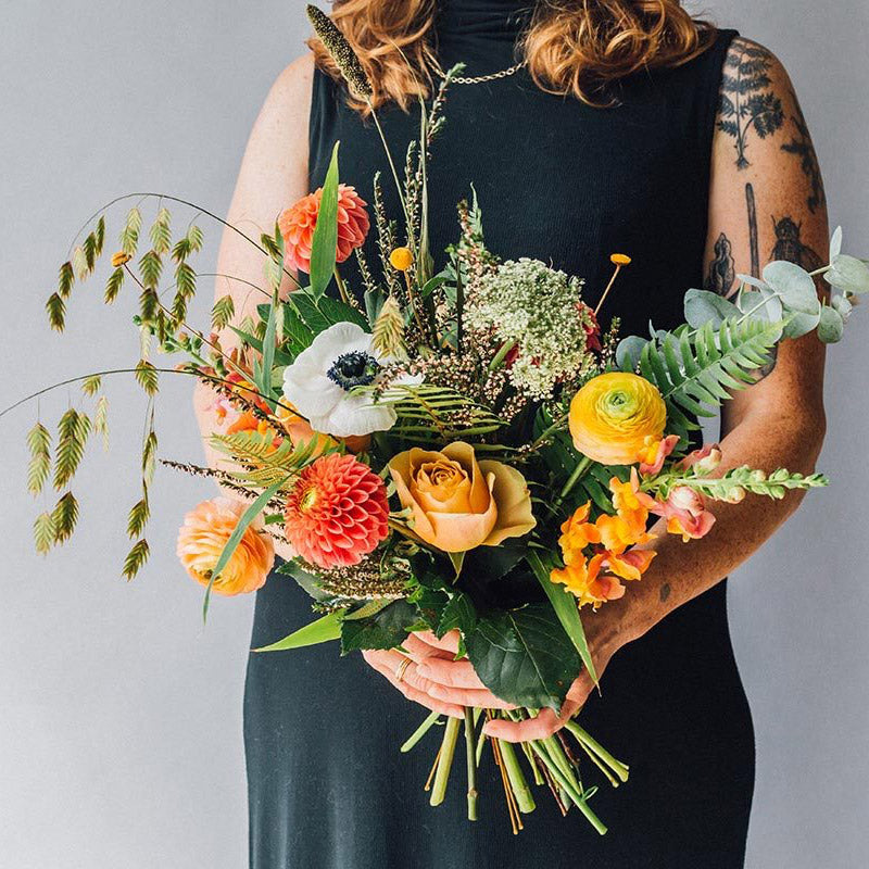 Gathered Bouquet Wrapped