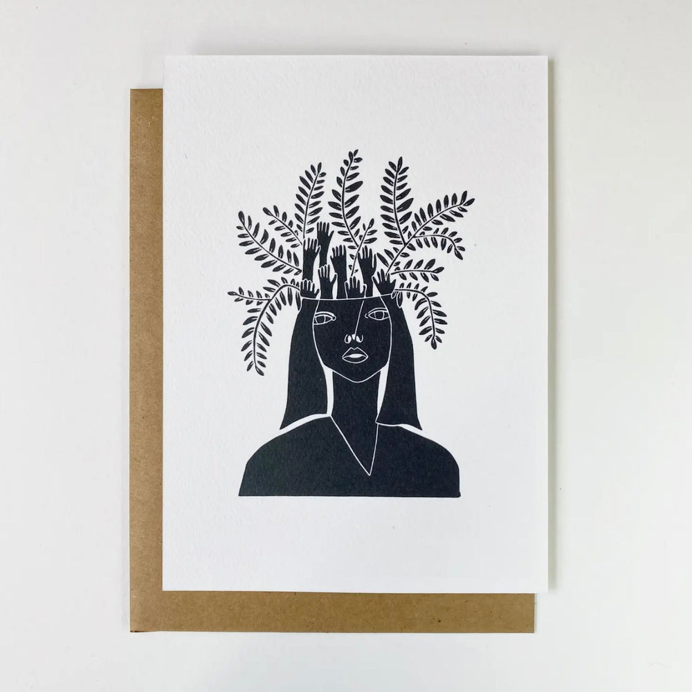Eleanor / Flat Note Card / Art Print