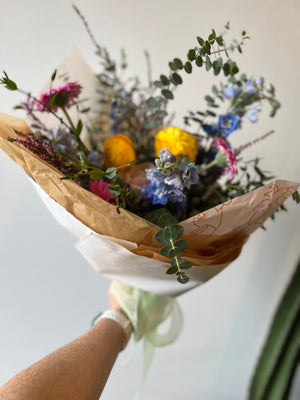 Gathered Bouquet Wrapped